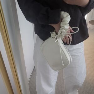 *Like New* Jil Sander cluth/wristlet scrunchie pouch bag